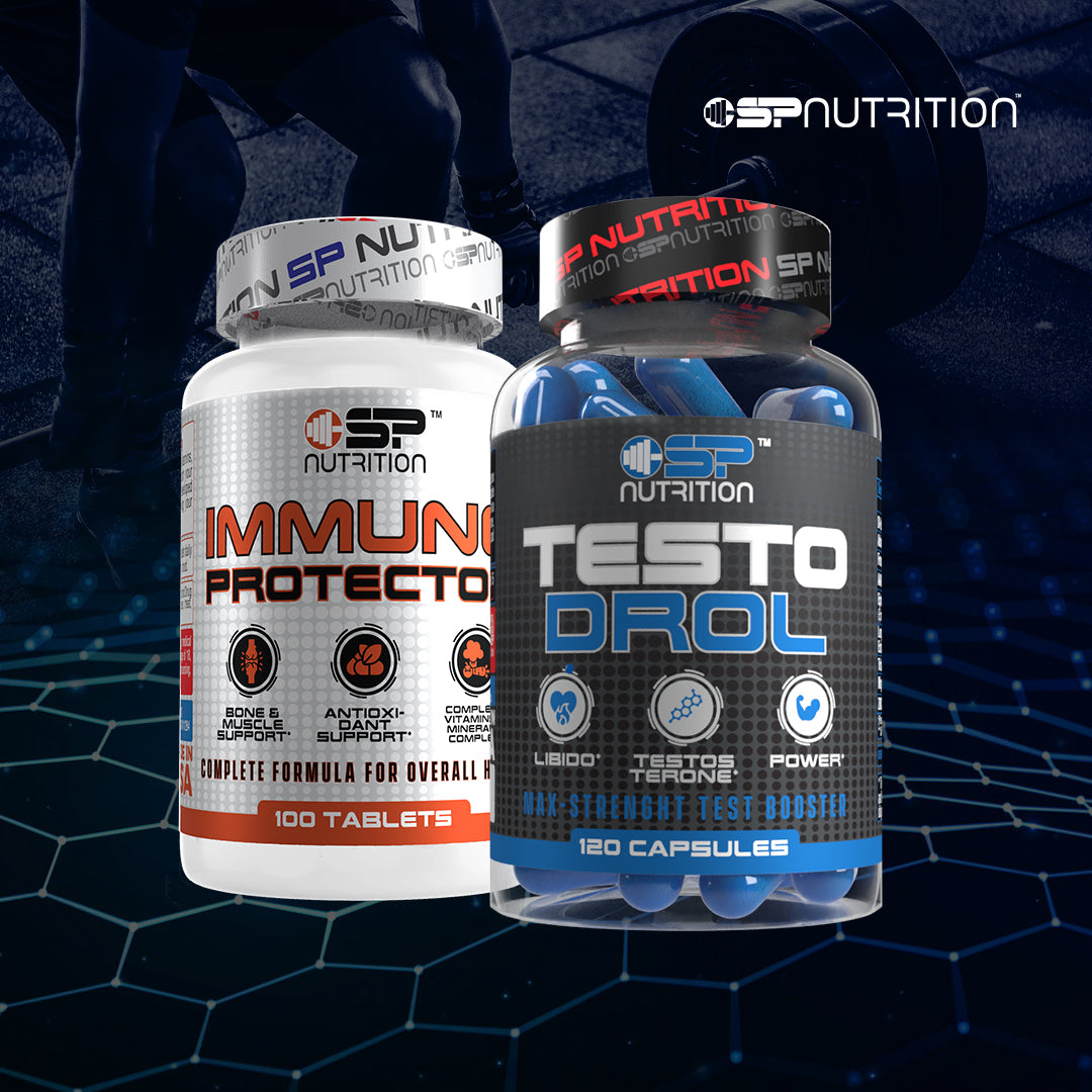 Testo Drol + Immune Protector – Male Vitality & Immune Support System