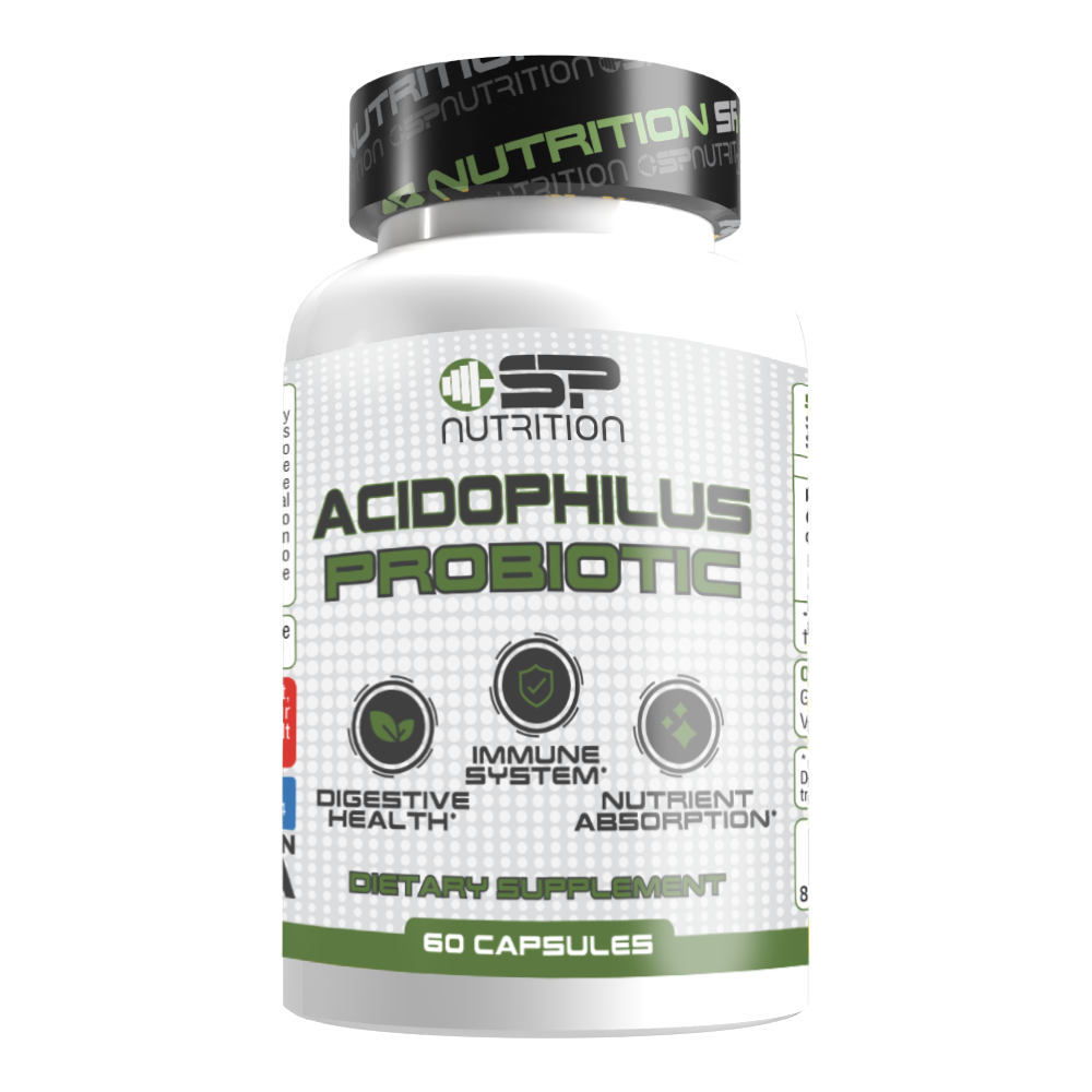 Acidophilus Probiotics 300 MG — 600 Million CFUs of Lactobacillus Acidophilus per Capsule — Digestive & Immune Support