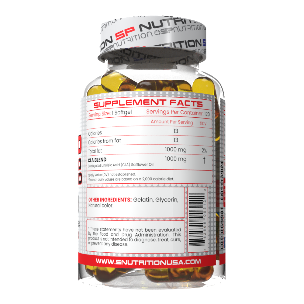 CLA 2000 - High Potency Supports Healthy Weight Management Lean Muscle Mass Non-Stimulating Conjugated Linoleic Acid 90 Softgels