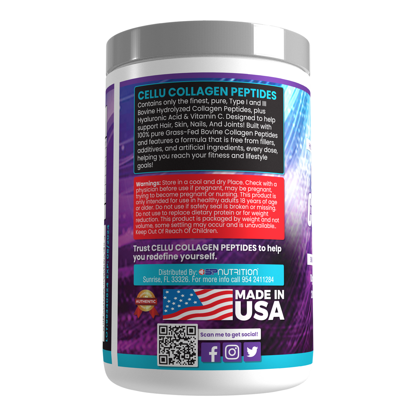 V-FLEX + CELLU COLAGEN + MAG 9 + OMEGA 1000 FREE