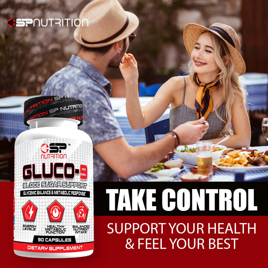 GLUCO-9 / 90 capsules, designed to help support healthy glucose absorption