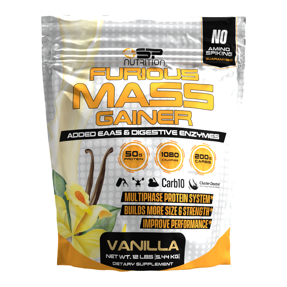 FURIOUS MASS GAINER 12 LBSFURIOUS MASS GAINER – High-Calorie Anabolic Weight & Muscle Support