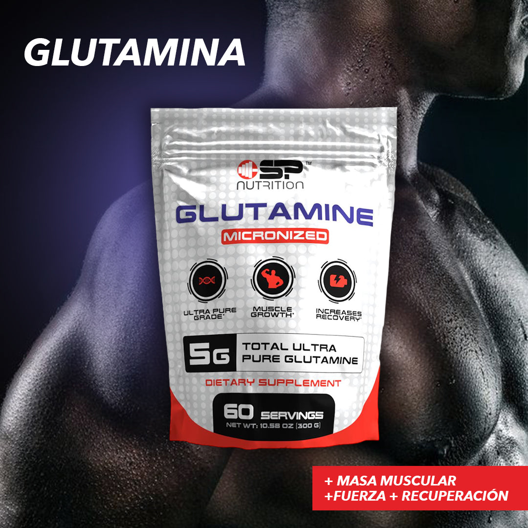Glutamine Micronized Powder (300 Grams) Unflavored - Gluten Free & Non-GMO, 60 Servings