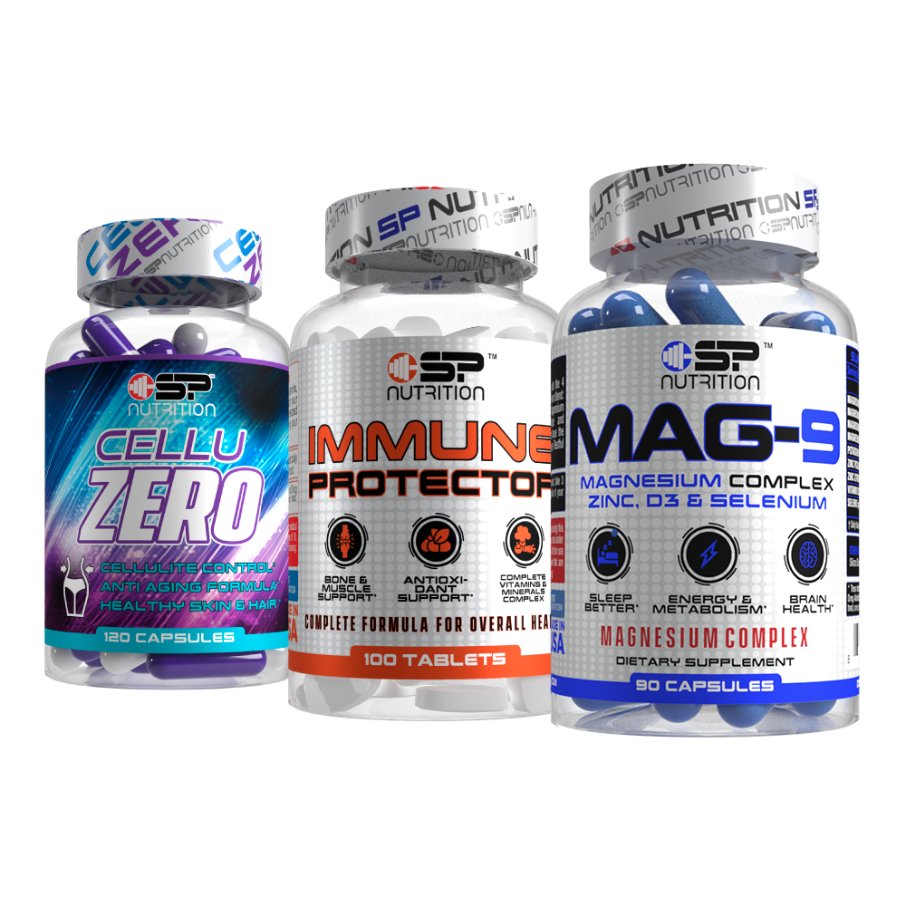 MAG-9, IMMUNE PROTECTOR & CELLU ZERO + OMEGA 1000 FREE