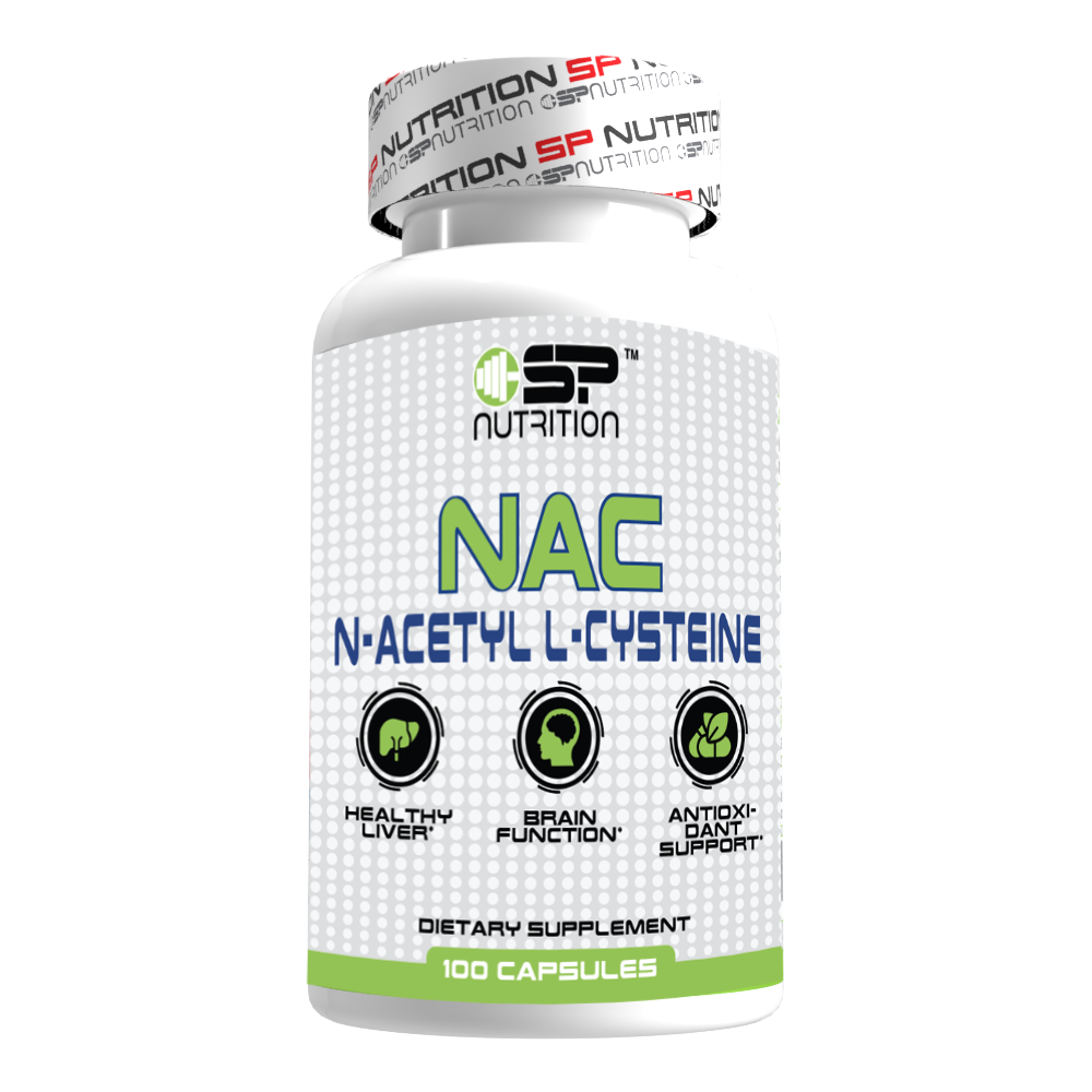 NAC (N-Acetyl L-Cysteine) – 100 Capsules | SP Nutrition