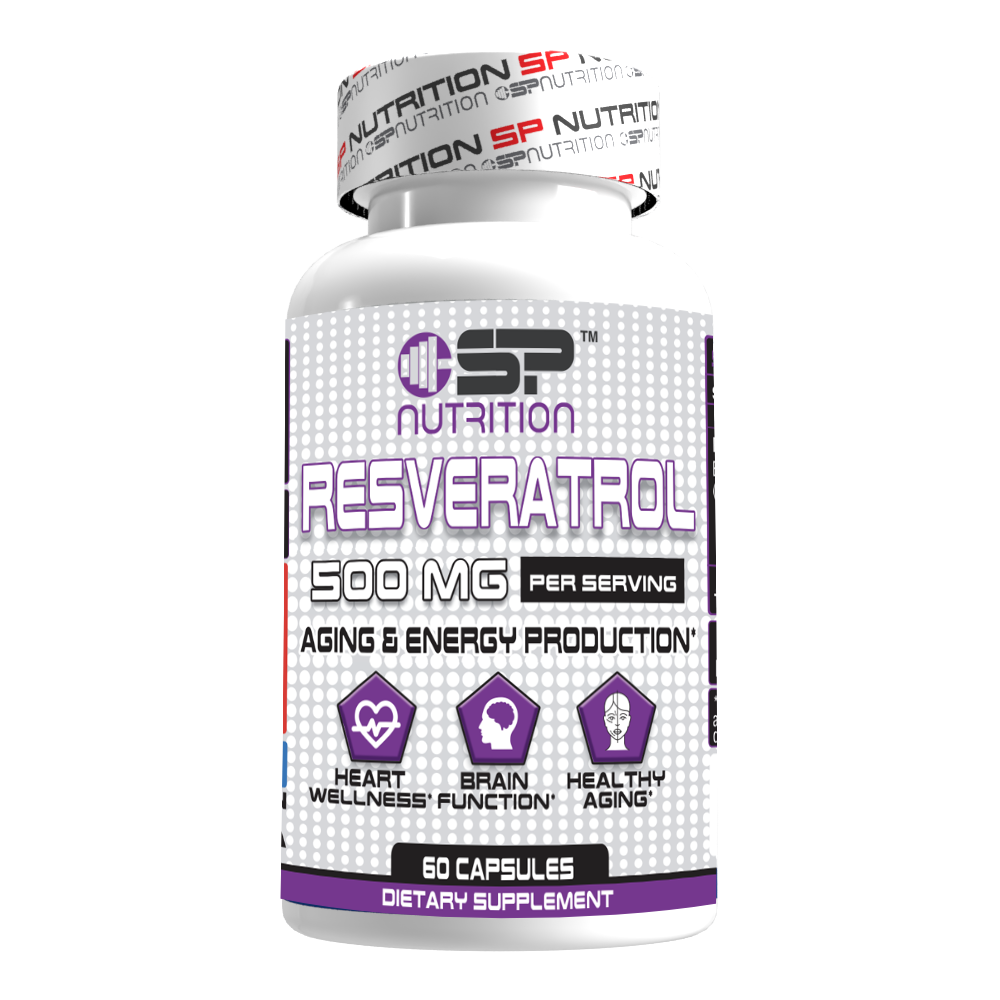 Resveratrol 1000MG - Anti-Aging Antioxidant Support for Heart & Energy - 60 Capsules