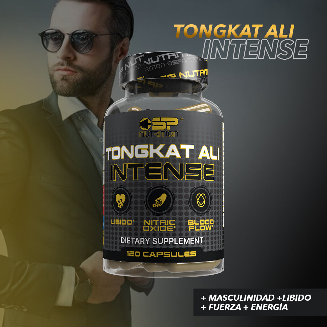 TONGKAT ALI INTENSE for Men (Longjack) Eurycoma Longifolia, 120 Capsules - Men's Health Support 15-in-1