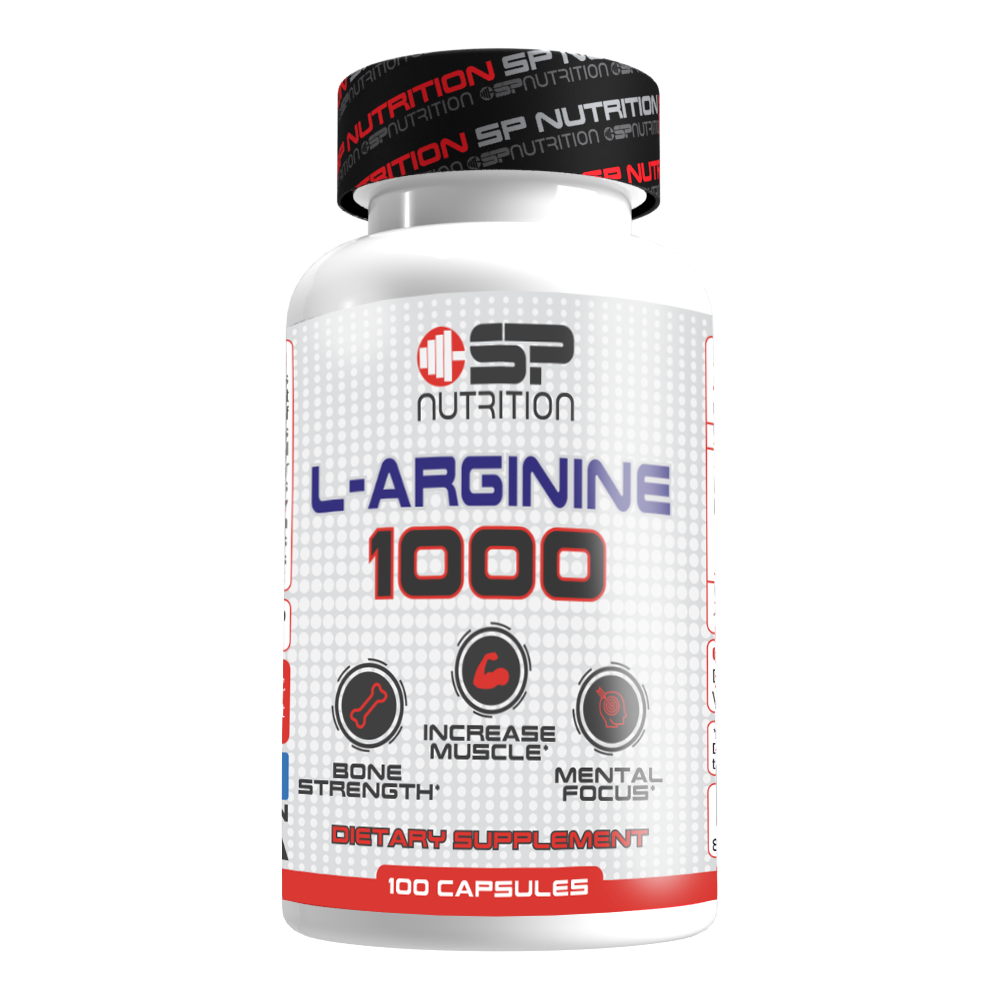 L-Arginine 1000mg Capsules – Cardiovascular Support, Improved Circulation & Athletic Performance – 60 Softgels