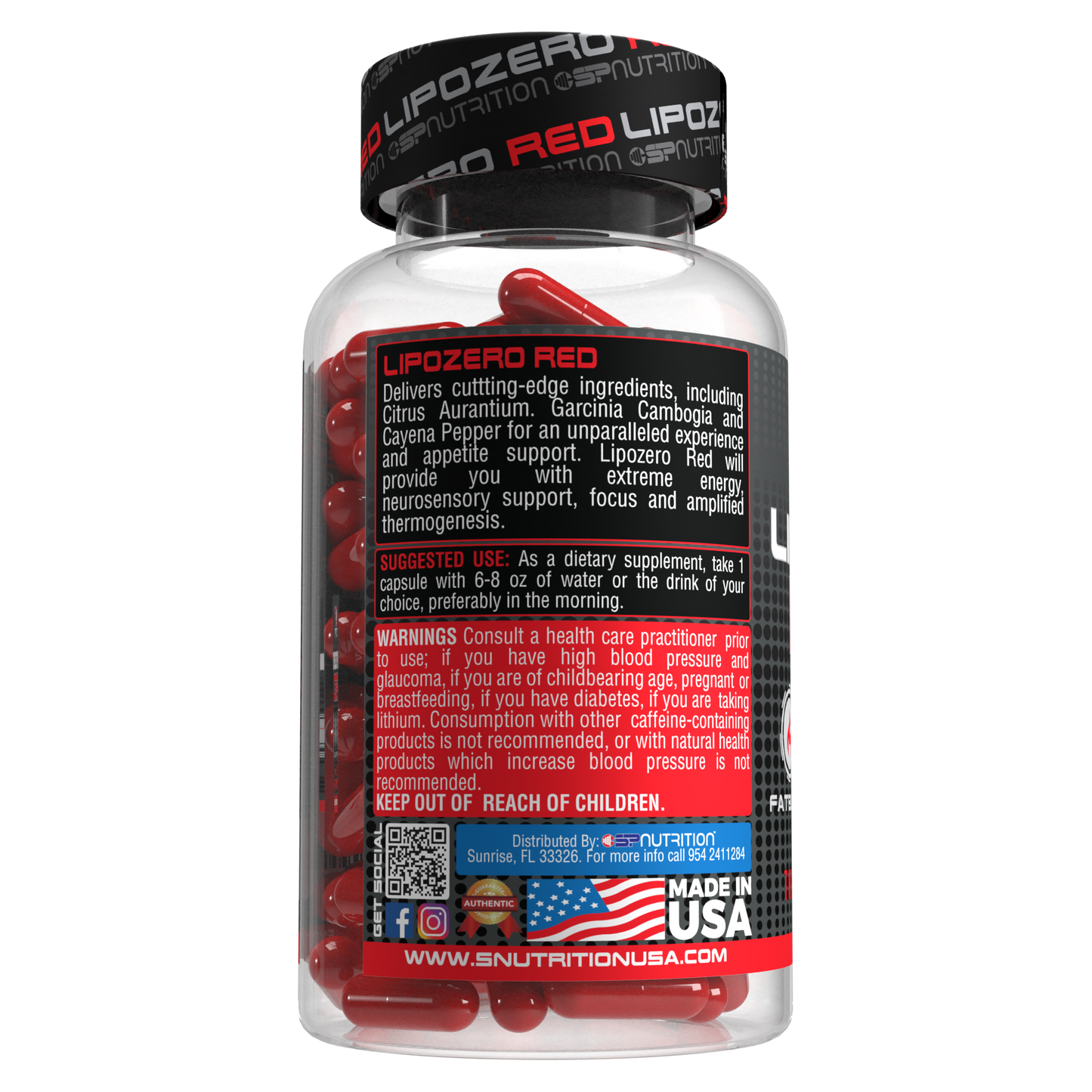Lipozero Apettite Control + Lipozero Red 90 Capsules