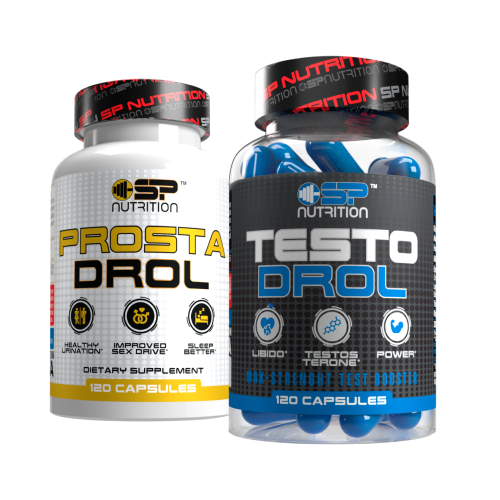 ProstaDrol + TestoDrol – Male Vitality & Prostate Support Duo