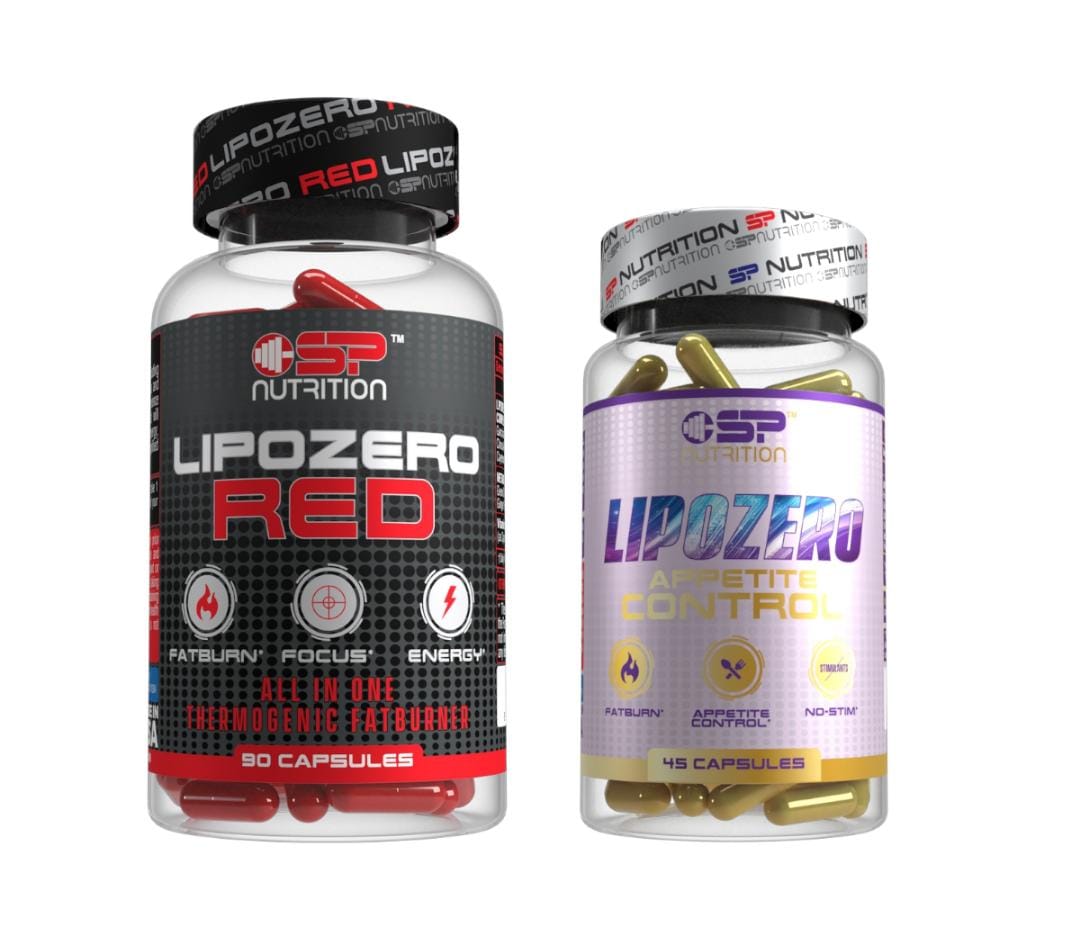 Lipozero Apettite Control + Lipozero Red 90 Capsules