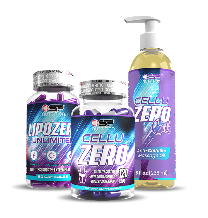 Celluzero + Celluzero Oil + Lipozero + LIVER DETOX FREE