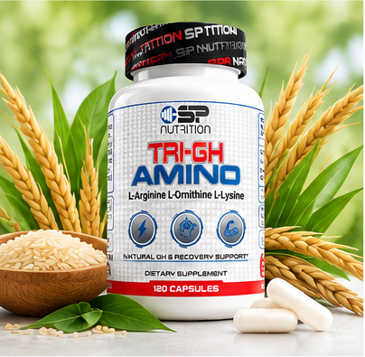 TRI-GH AMINO – Amino Acid Complex with Gamma Oryzanol | 120 Capsules