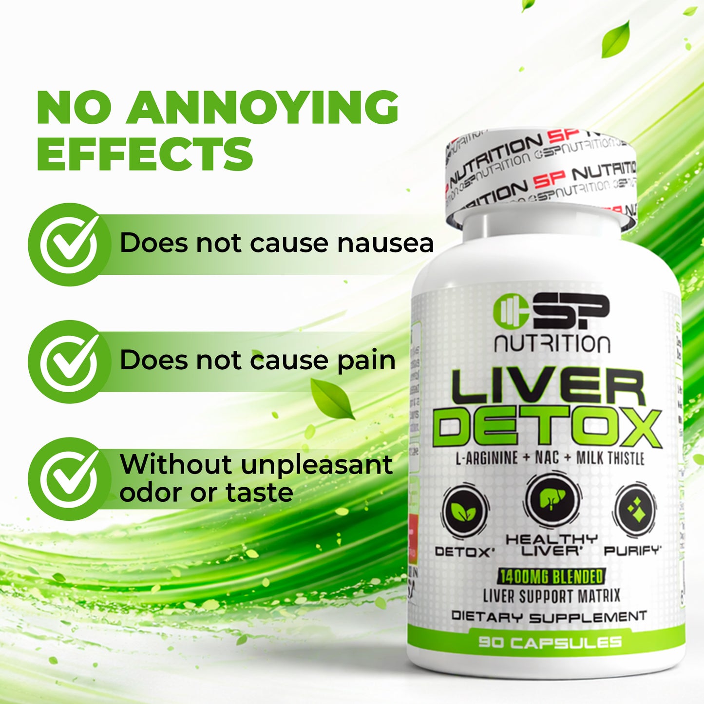 Liver Detox – Advanced Herbal & Antioxidant Liver Support, 90 Capsules