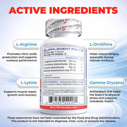 TRI-GH AMINO 120 Capsules – Advanced Growth & Vitality Support Formula