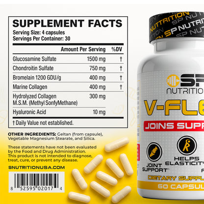 V-FLEX 120 CAPSULES – Advanced Mobility & Joint Support Formula