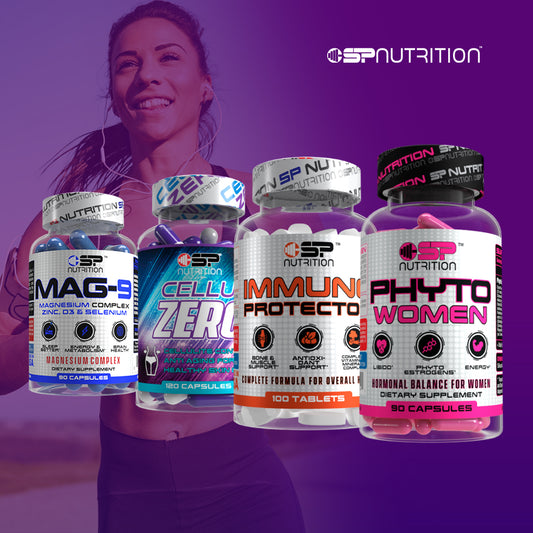 PHYTO WOMEN + IMMUNE PROTECTOR + CELLUZERO & MAG 9 + OMEGA 1000 FREE
