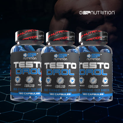 TESTO TRIPLE KIT – Maximum Strength Testosterone Support & Performance Formula