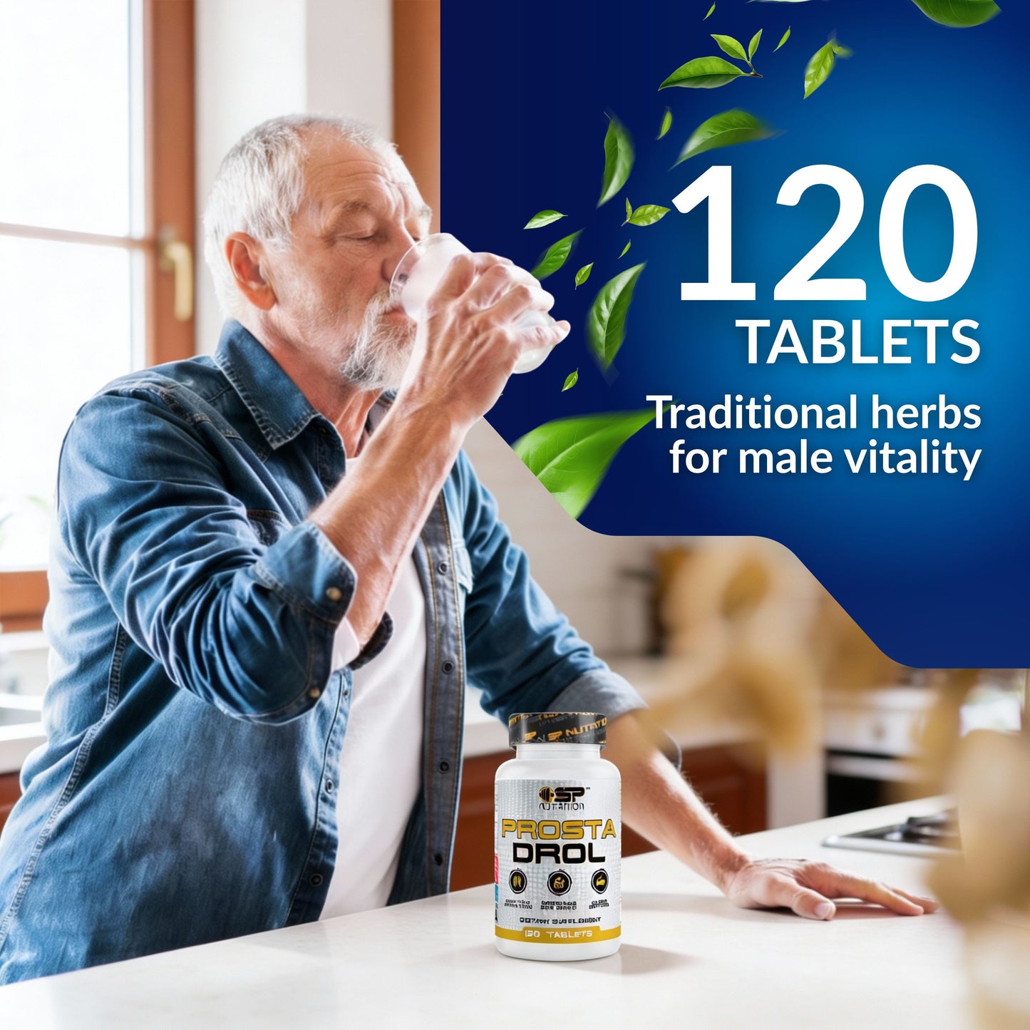 ProstaDrol 120 Tablets – Advanced Prostate & Urinary Flow Support