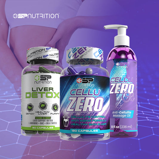 Celluzero + Celluzero Oil + Liver Detox + OMEGA 1000 FREE