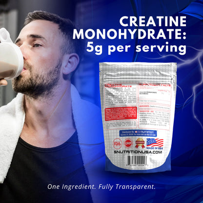 Creatine Monohydrate – 300 g | Micronized Creatine Powder for Strength, Power & Athletic Performance