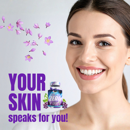 CELLUZERO 120 Capsules – Anti-Cellulite Formula for Smoother, Firmer-Looking Skin