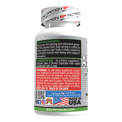 Ashwagandha 2100mg Capsules – Stress Relief, Energy, Focus & Endurance Support