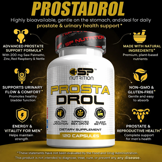 ProstaDrol 120 Tablets – Advanced Prostate & Urinary Flow Support