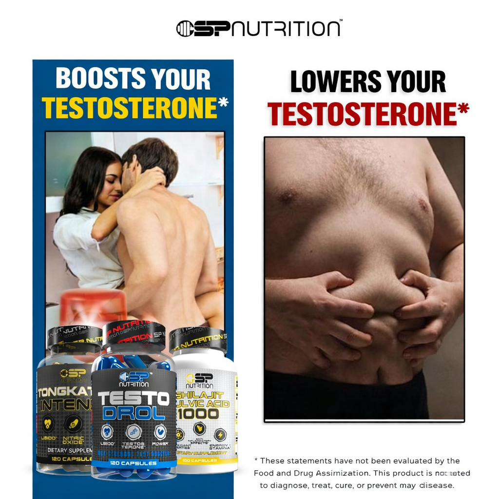 Shilajit Fulvic Acid 1000 + TestoDrol + Tongkat Ali Intense + OMEGA 1000 FREE – Male Vitality, Energy & Performance System