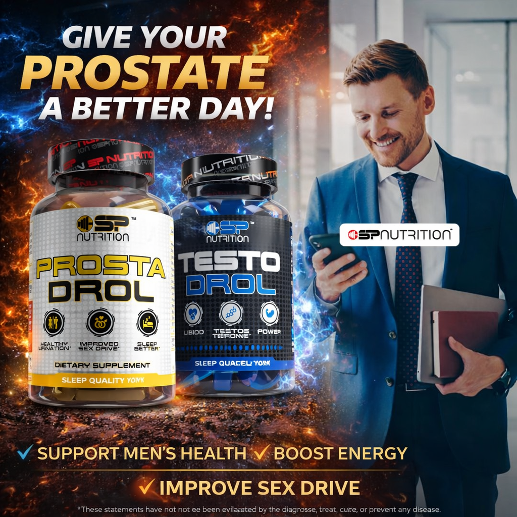 ProstaDrol + TestoDrol – Male Vitality & Prostate Support Duo