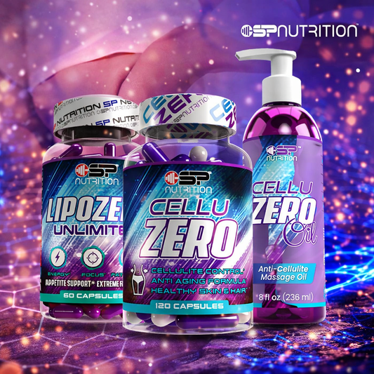 CELLUZERO + CELLUZERO OIL + LIPOZERO UNLIMITED + OMEGA 1000 FREE – Complete Body Sculpting, Fat Metabolism & Skin Firming System
