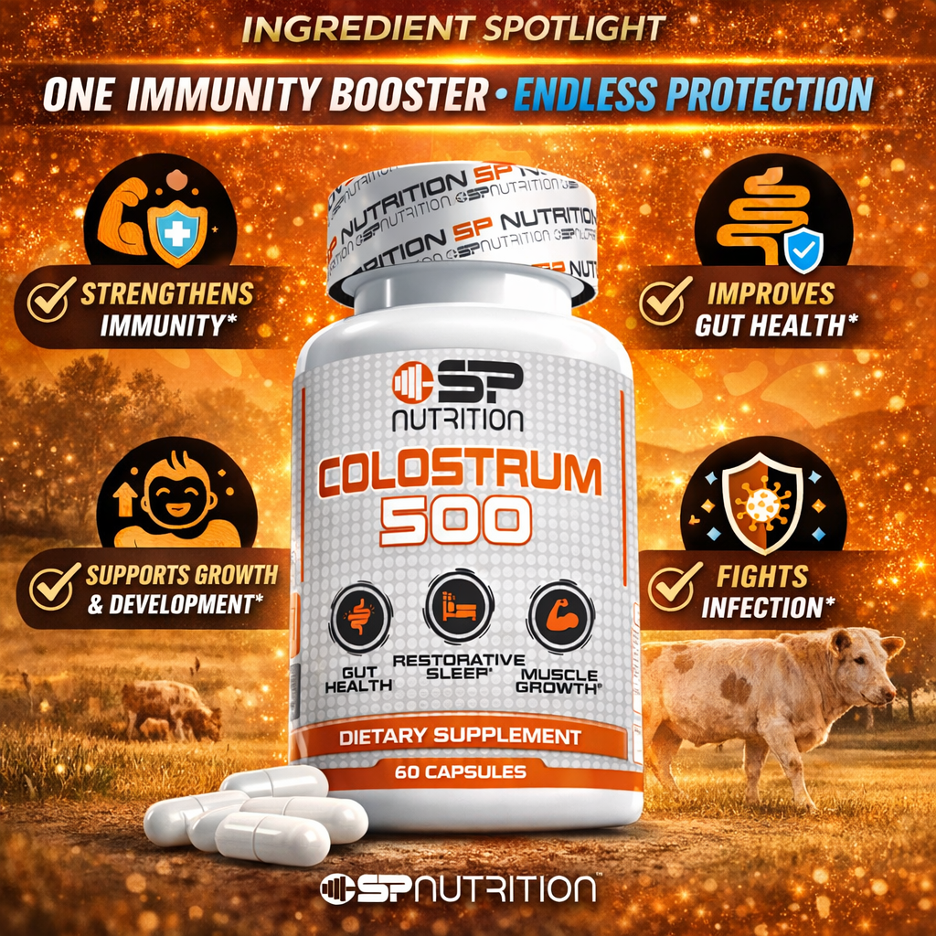 Colostrum 500MG Capsules – Immune Support, Gut Health & Natural Recovery