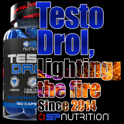 Testodrol 120 cps – Maximum Strength Testosterone Support & Performance Formula