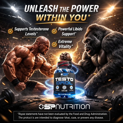 Testodrol 120 cps – Maximum Strength Testosterone Support & Performance Formula