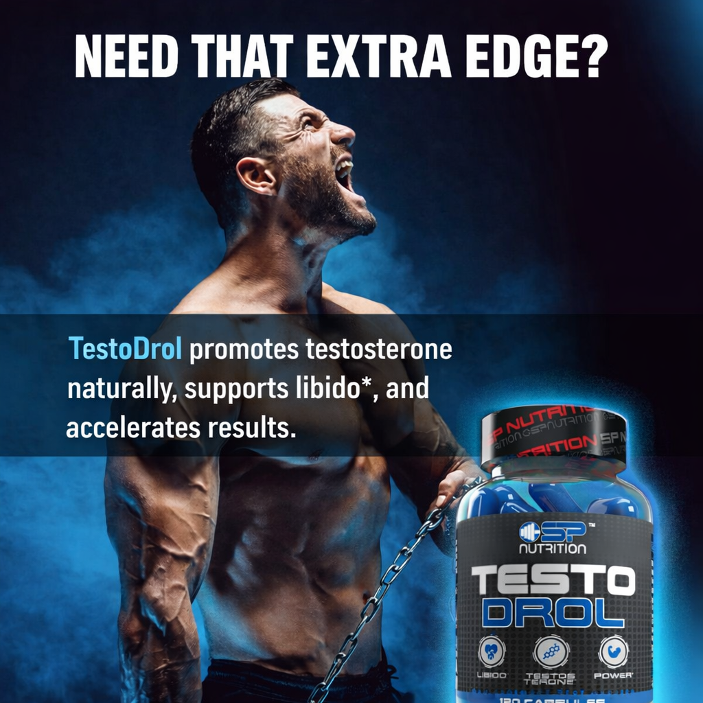 Testodrol 120 cps – Maximum Strength Testosterone Support & Performance Formula