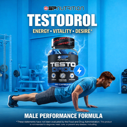 Testodrol 120 cps – Maximum Strength Testosterone Support & Performance Formula