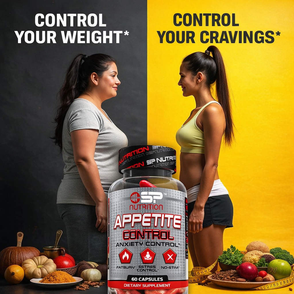APPETITE CONTROL 60 CAPSULES, Appetite suppressant for weight loss, lose weight fast for women and men.