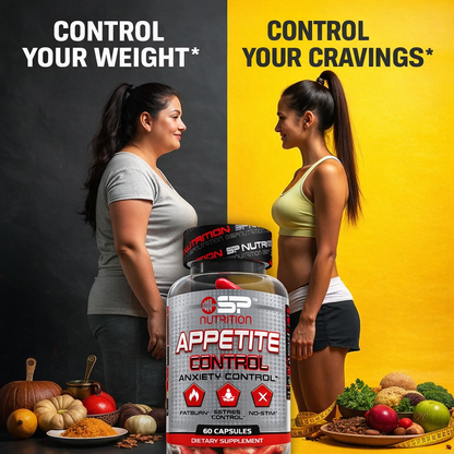 Appetite Control + Lipozero Red – Appetite Support, Metabolism & Weight Management System (90 Capsules)