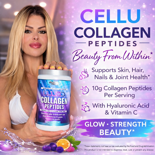 Cellu Collagen Peptides – Hydrolyzed Collagen for Skin Elasticity, Joint Support & Beauty Wellness