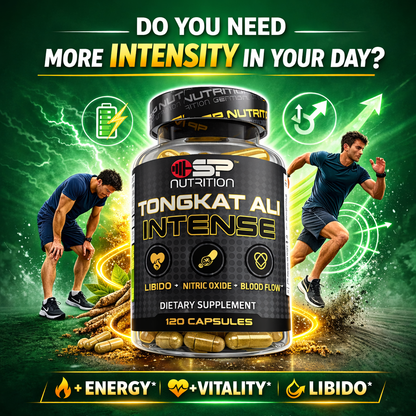 TONGKAT ALI INTENSE for Men (Longjack) Eurycoma Longifolia, 120 Capsules - Men's Health Support 15-in-1