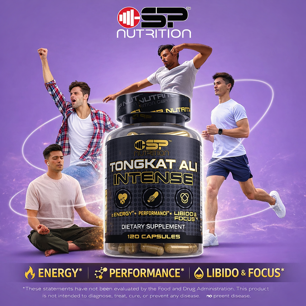 TONGKAT ALI INTENSE for Men (Longjack) Eurycoma Longifolia, 120 Capsules - Men's Health Support 15-in-1