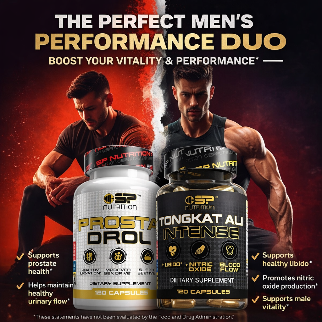 Tongkat Ali Intense + ProstaDrol – Male Vitality & Prostate Wellness System