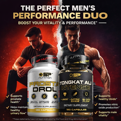 Tongkat Ali Intense + ProstaDrol – Male Vitality & Prostate Wellness System
