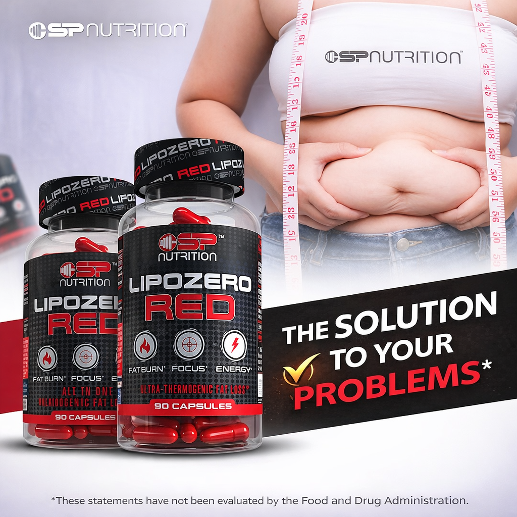 Appetite Control + Lipozero Red – Appetite Support, Metabolism & Weight Management System (90 Capsules)