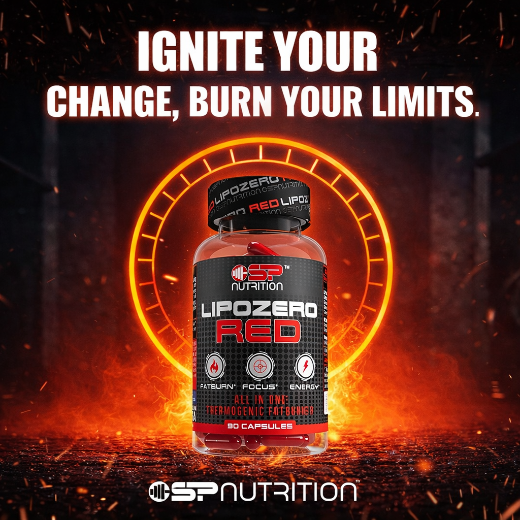 Lipozero Red Extreme Potency – Thermogenic Metabolism & Energy Support – 90 Capsules