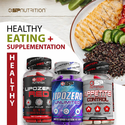 Lipozero Red Extreme Potency – Thermogenic Metabolism & Energy Support – 90 Capsules