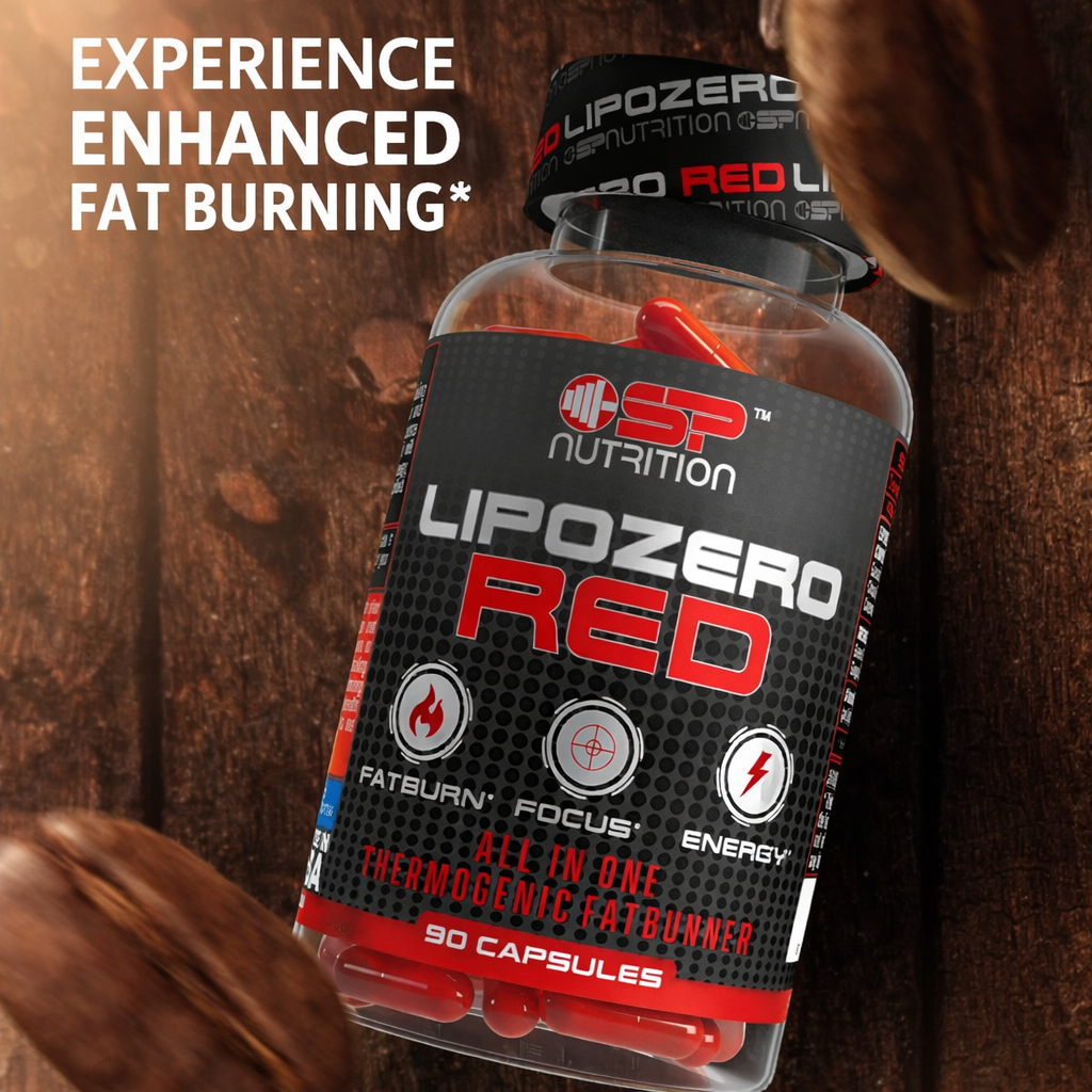 Lipozero Red Extreme Potency – Thermogenic Metabolism & Energy Support – 90 Capsules