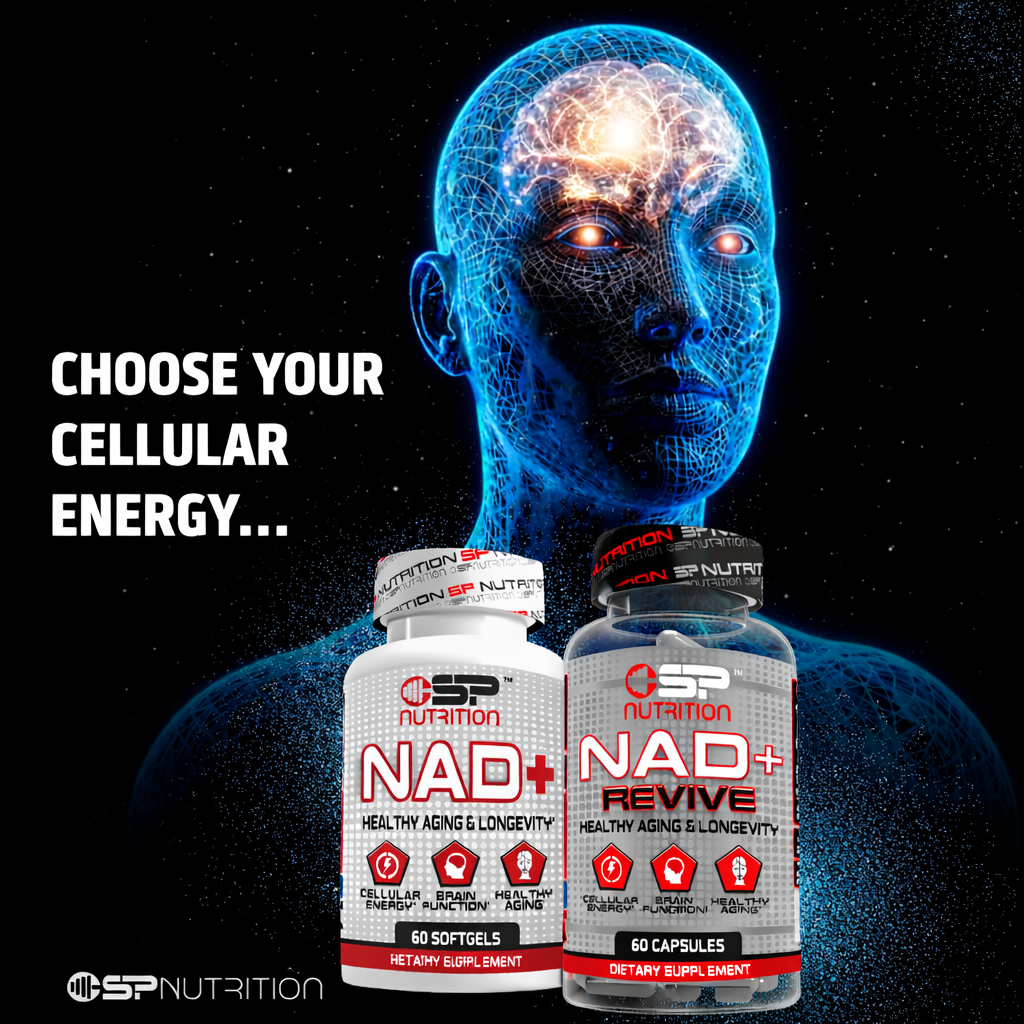 NAD+ 1000 mg | Cellular Energy, Brain & Healthy Aging Support | 60 Softgels | Premium NAD Supplement