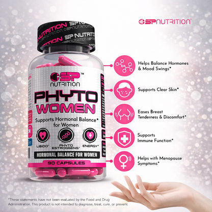 PHYTO WOMEN – Hormonal Balance, Stress Relief & Menopause Support (90 Capsules)