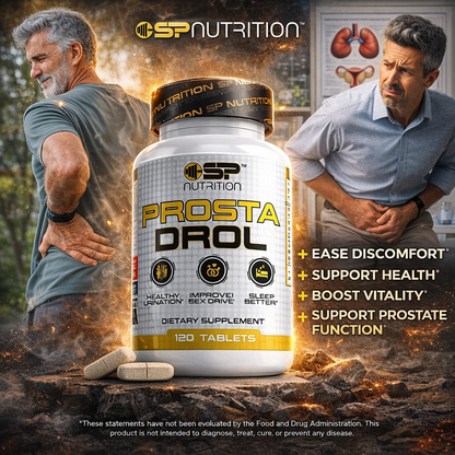 ProstaDrol + TestoDrol + Immune Protector + OMEGA 1000 FREE – Male Vitality, Prostate & Immune Support System